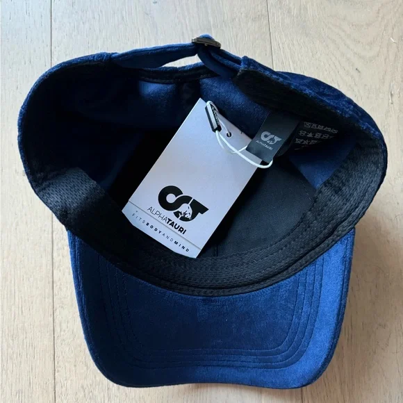RARE Alpha Tauri Velvet Strapback Hat *NWT*